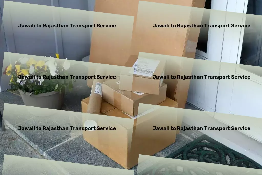 Jawali to Rajasthan Transport Specialized goods operations