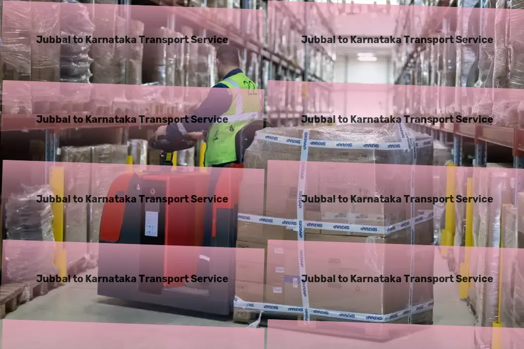 Jubbal to Karnataka Transport Express package forwarding