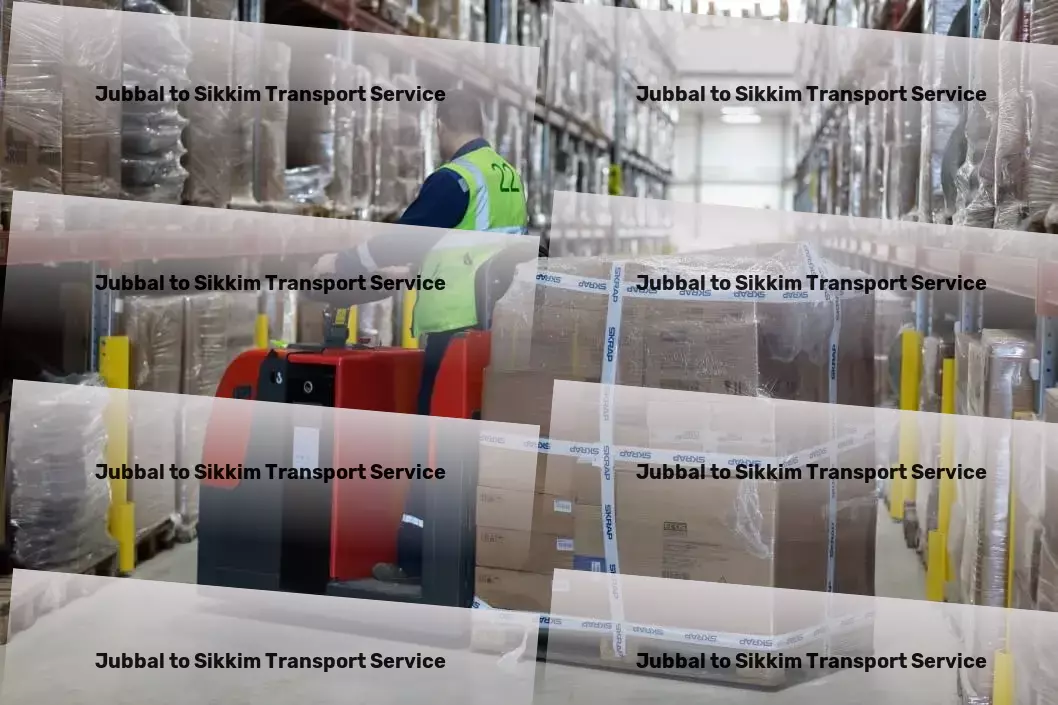 Jubbal to Sikkim Transport Custom goods services