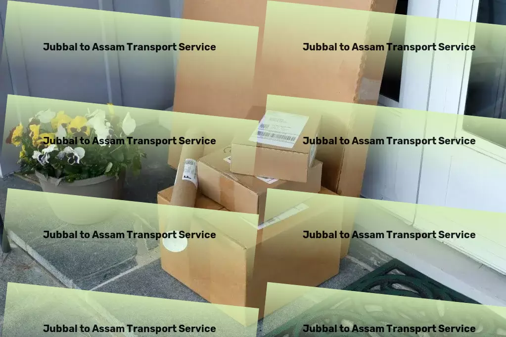 Jubbal to Assam Transport Large-scale distribution services