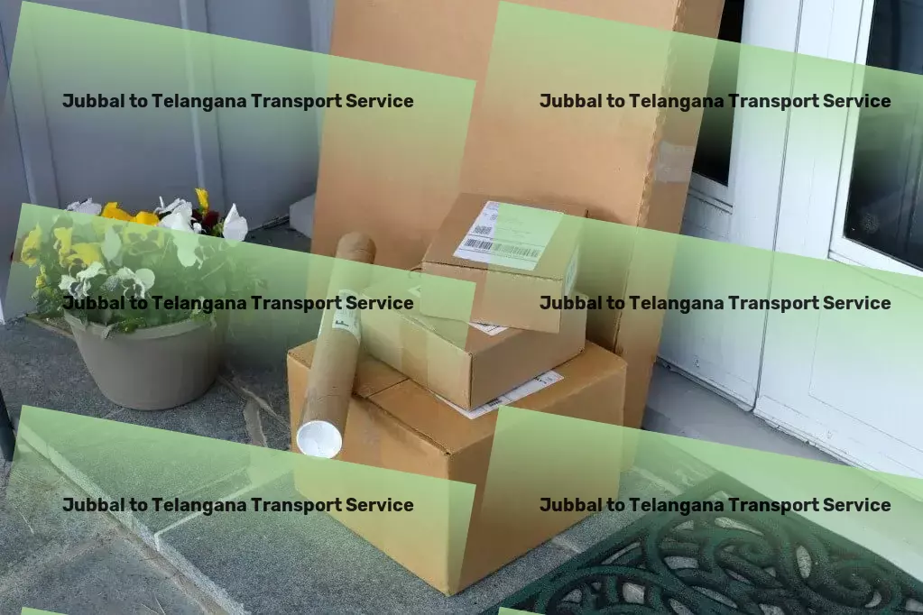 Jubbal to Telangana Transport Citywide parcel forwarding