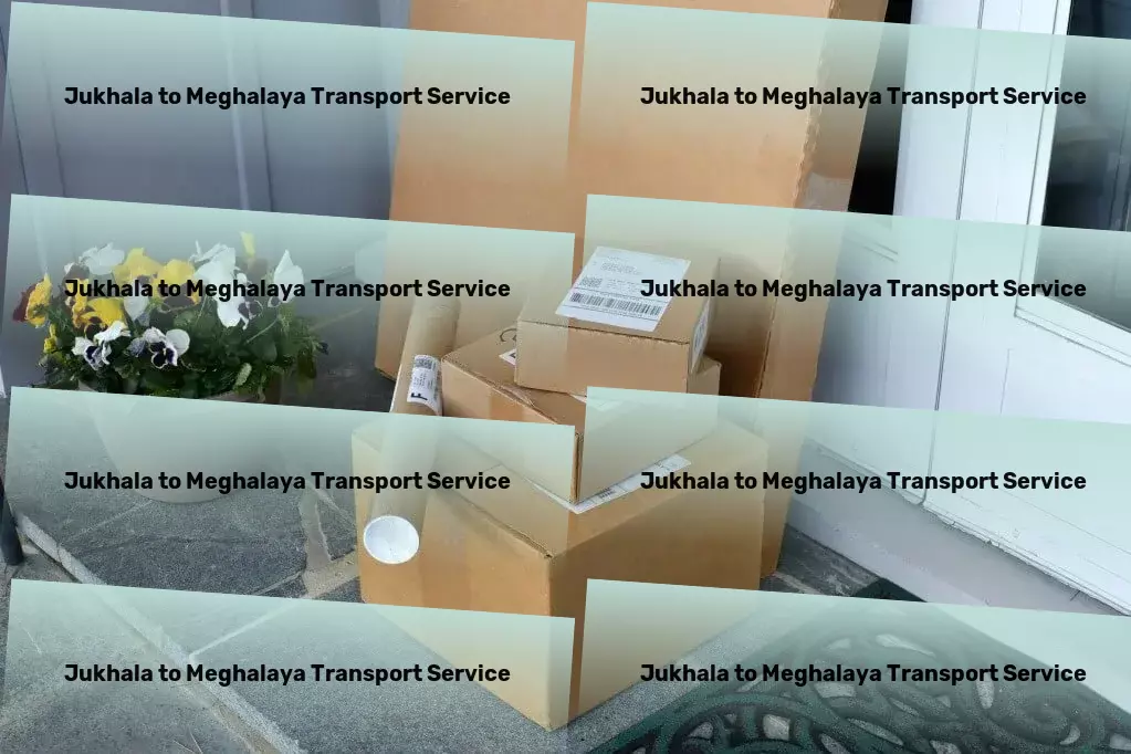 Jukhala to Meghalaya Transport Industrial goods carriage