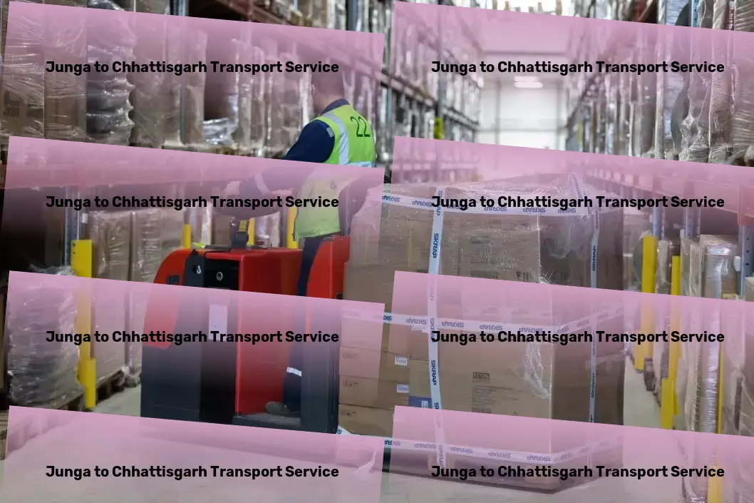 Junga to Chhattisgarh Transport Achieve logistic excellence with our Indian transport expertise! - Efficient road transport services