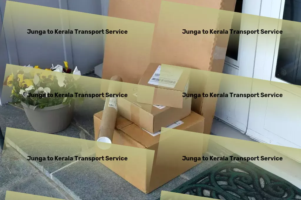 Junga to Kerala Transport Inter-city courier services