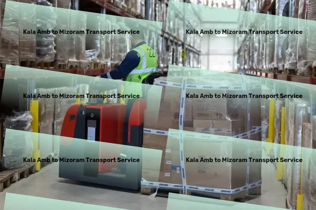 Kala Amb to Mizoram Transport Major freight forwarding services