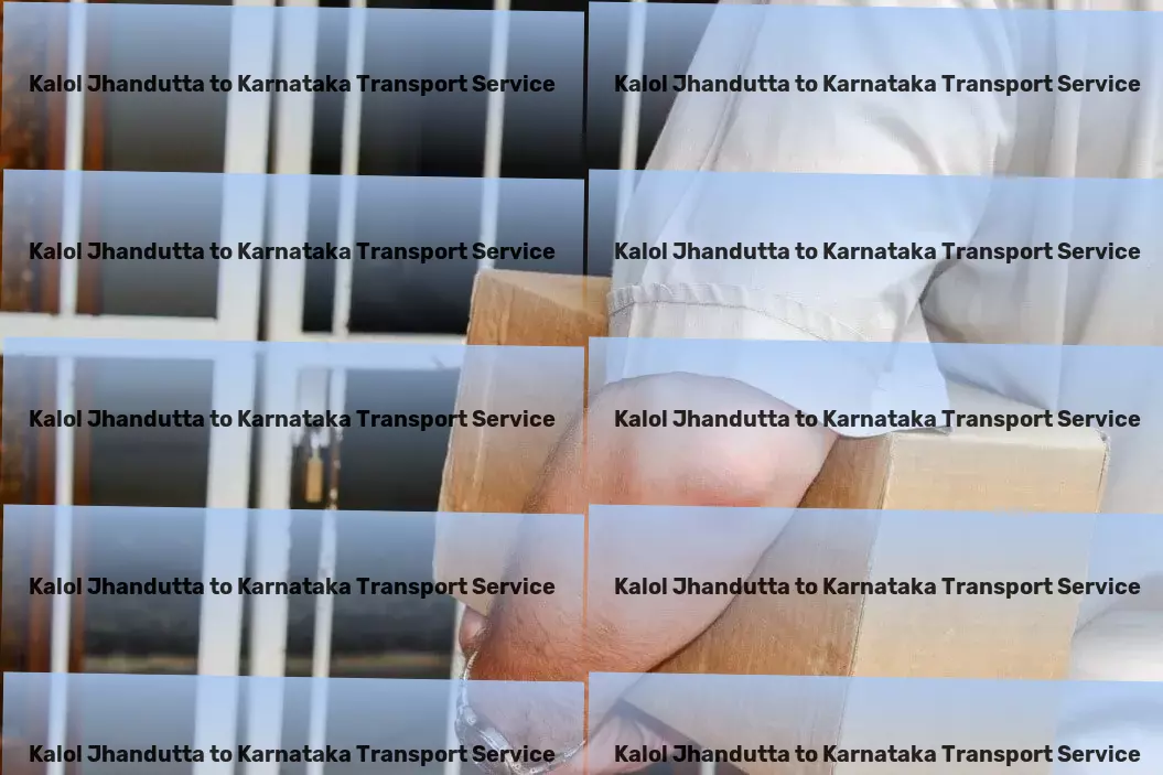 Kalol Jhandutta to Karnataka Transport Professional courier solutions