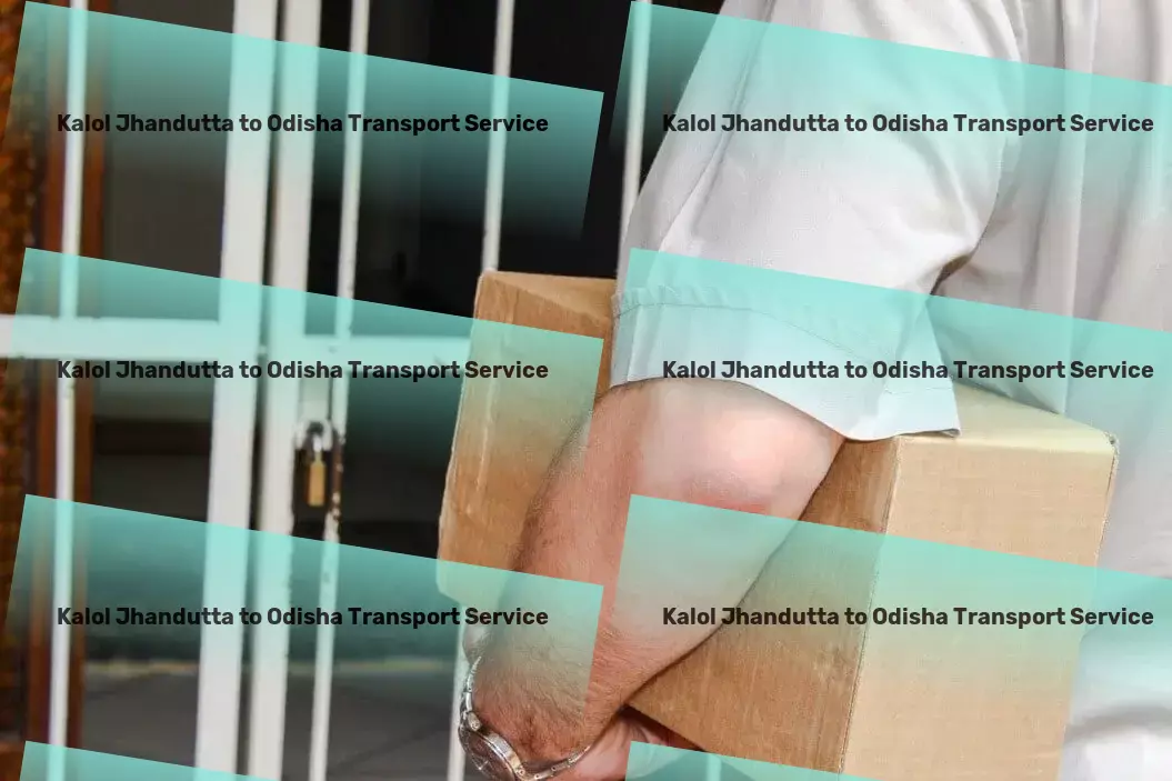 Kalol Jhandutta to Odisha Transport Journeys reimagined for your convenience! - Express cargo movers