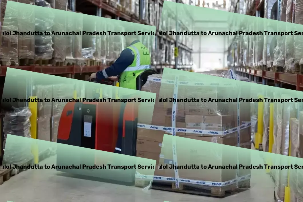 Kalol Jhandutta to Arunachal Pradesh Transport Express goods shipment solutions