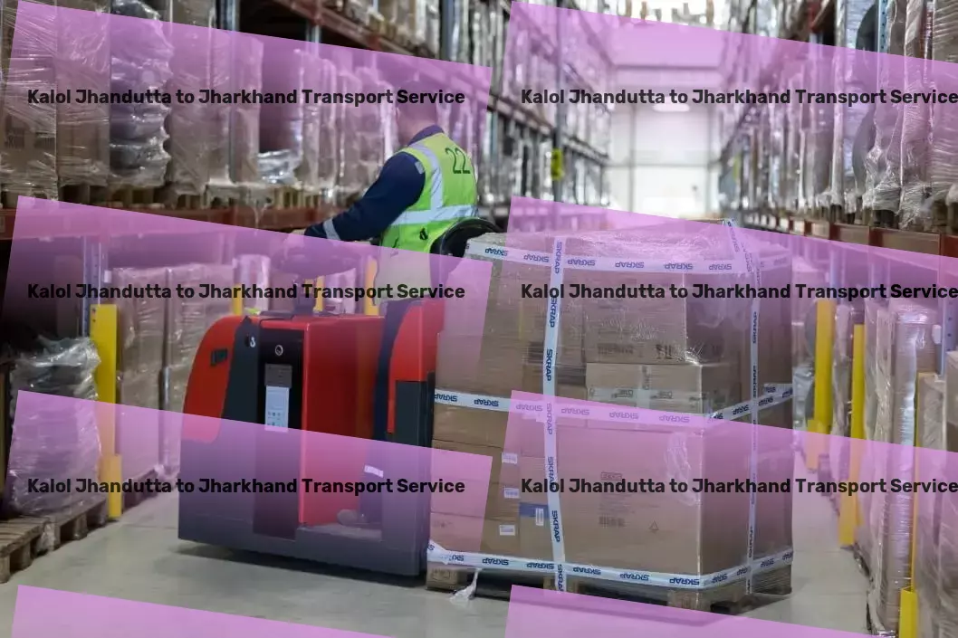 Kalol Jhandutta to Jharkhand Transport Complete logistics services