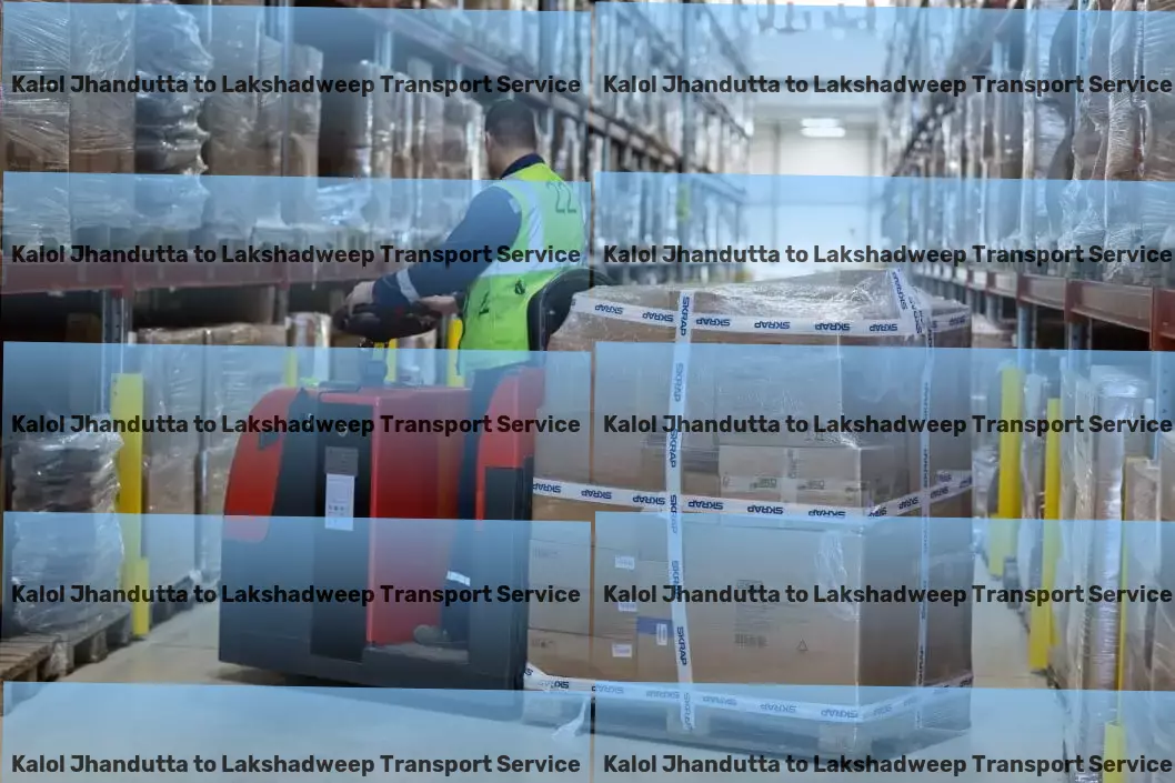 Kalol Jhandutta to Lakshadweep Transport Inter-city cargo services