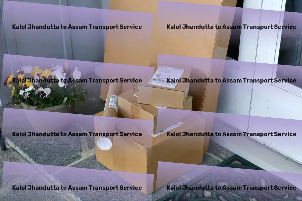 Kalol Jhandutta to Assam Transport Personalized goods shipment