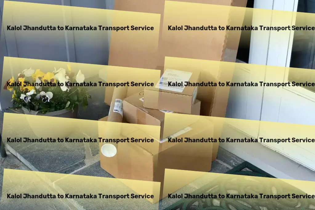 Kalol Jhandutta to Karnataka Transport Boldly moving forward where no logistic service has gone before in India! - National freight carriers