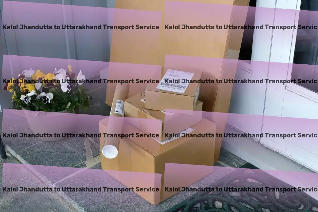 Kalol Jhandutta to Uttarakhand Transport Your trusted ally in navigating through Indian transport complexities! - Large cargo movers