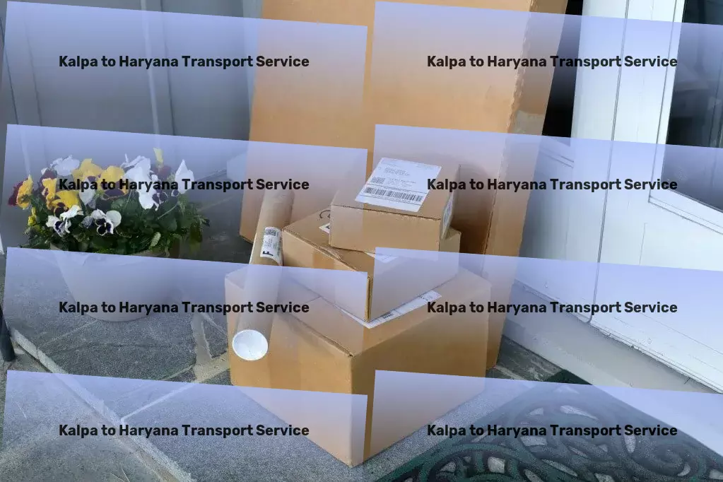 Kalpa to Haryana Transport Inter-city cargo services