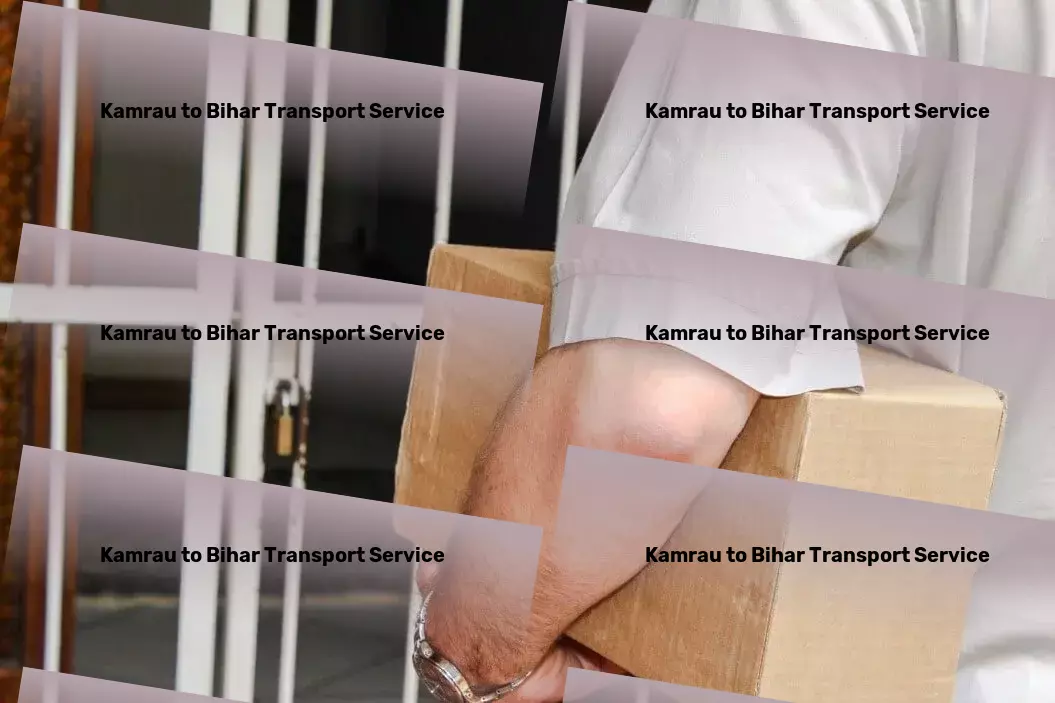 Kamrau to Bihar Transport Transport effortlessly across India with our reliable services! - High-capacity transport logistics