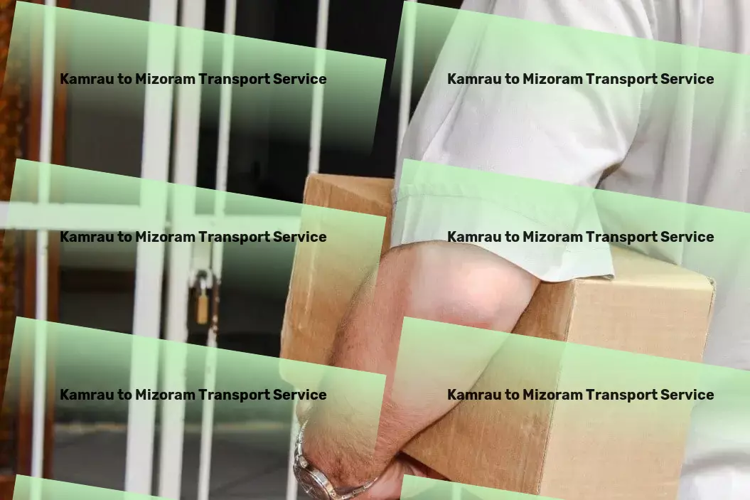 Kamrau to Mizoram Transport Household Parcel Service