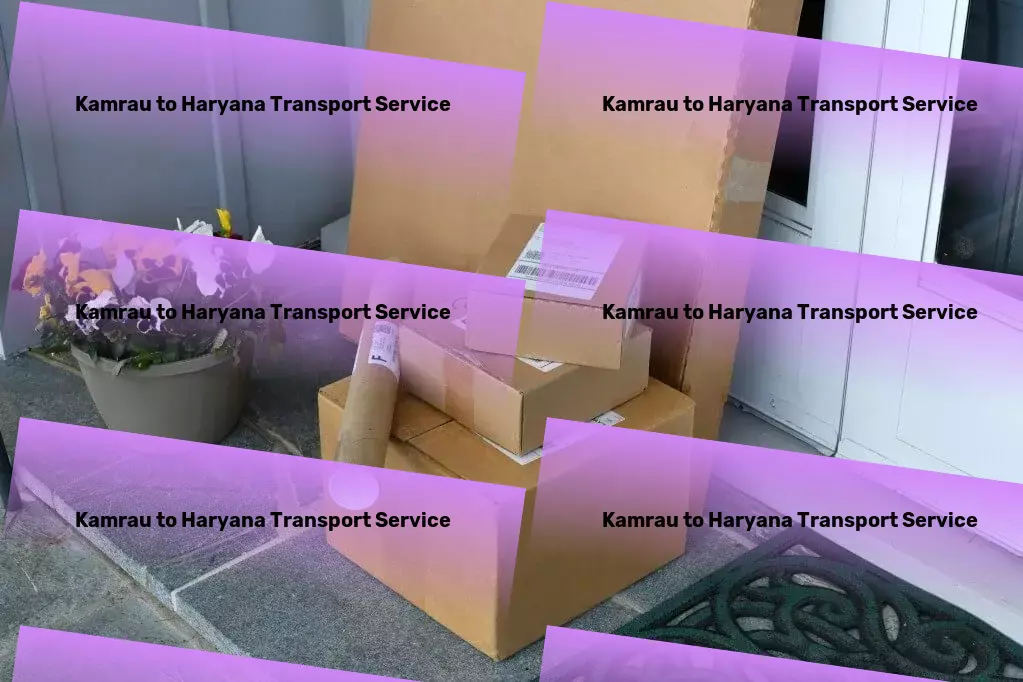 Kamrau to Haryana Transport From deserts to deltas - traverse India with ease! - Domestic courier services