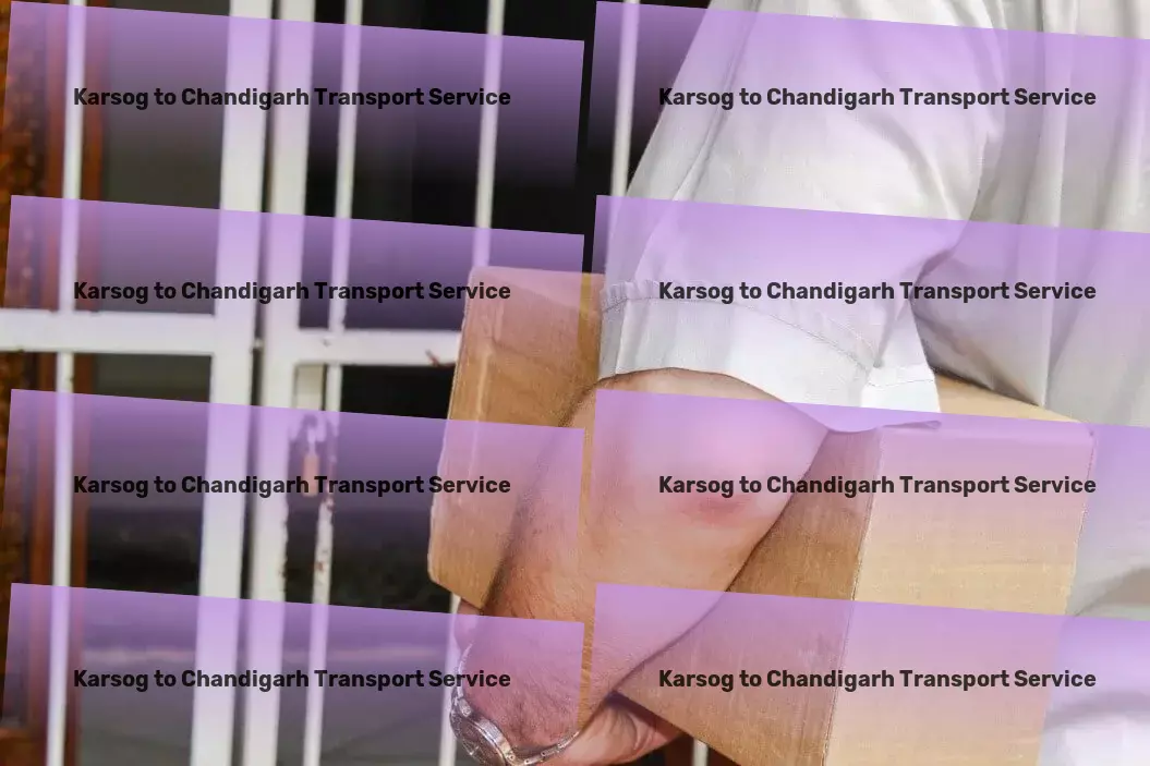 Karsog to Chandigarh Transport International cargo shipping