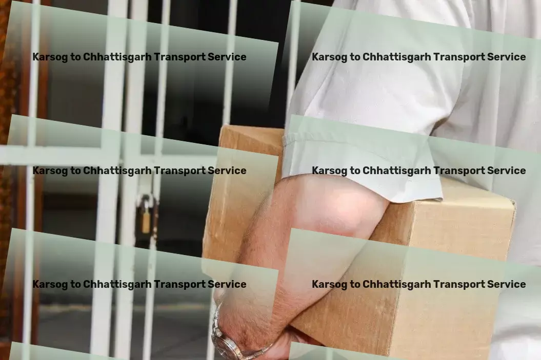 Karsog to Chhattisgarh Transport Achieve logistic excellence with our Indian transport expertise! - High-speed freight services