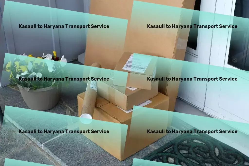 Kasauli to Haryana Transport Express freight logistics