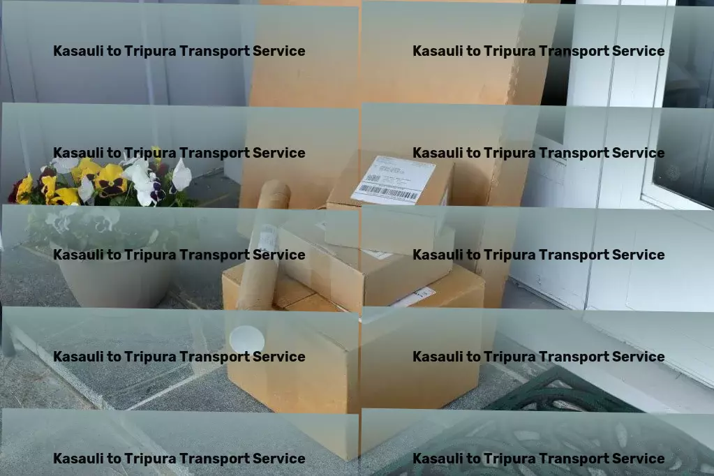 Kasauli to Tripura Transport International logistics provider