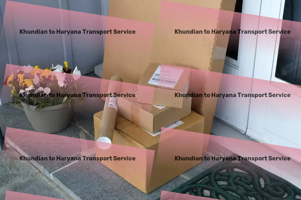 Khundian to Haryana Transport Heavy load shipping solutions