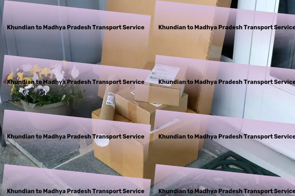 Khundian to Madhya Pradesh Transport Citywide goods forwarding